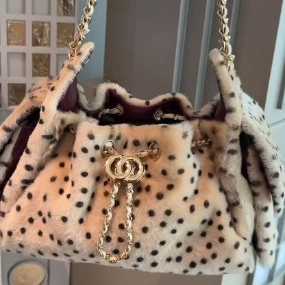 Chanel 25 Leopard Bag