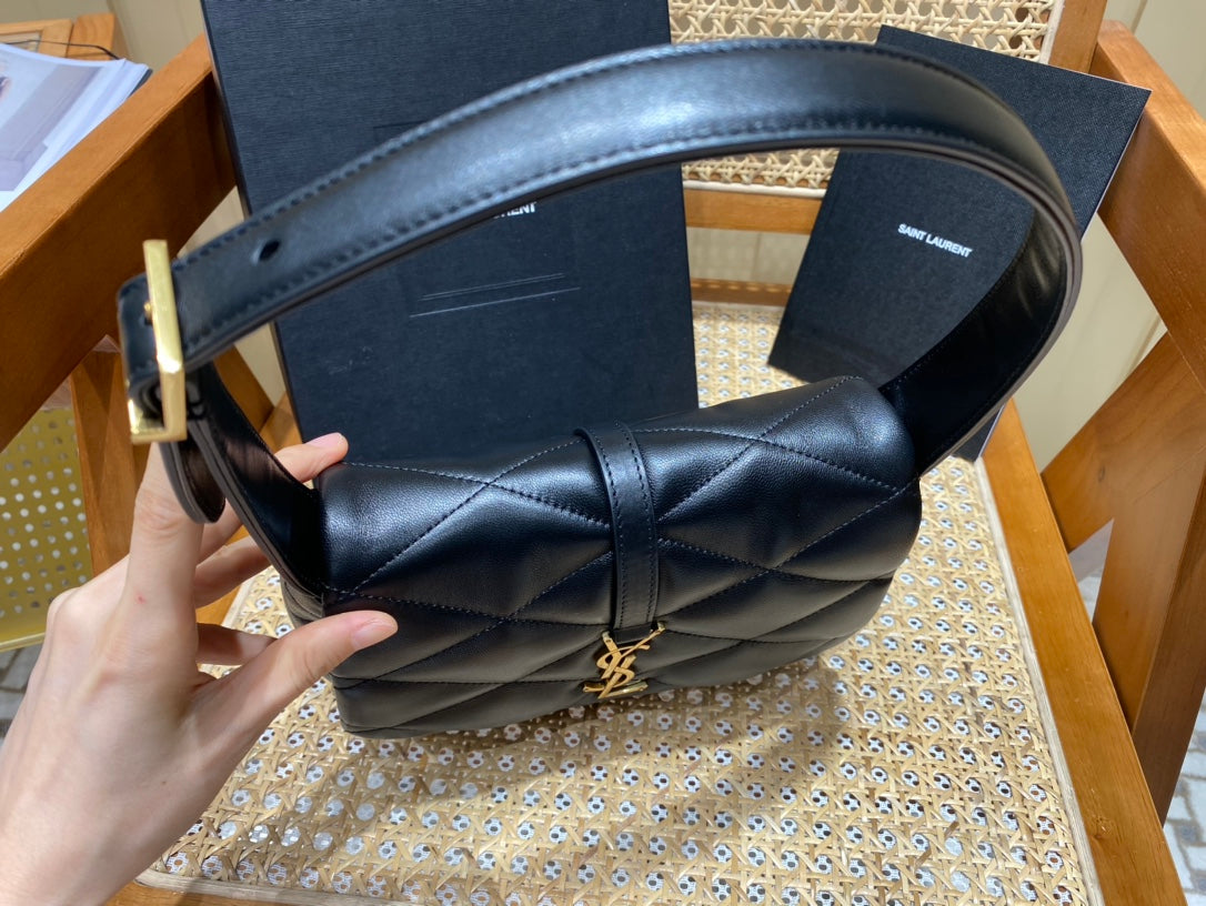 YSL LE 57 hobo bag in quilted lambskin 698567 24x18x5.5cm